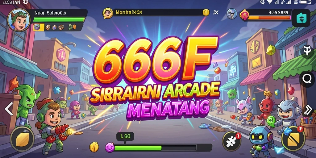 Gameplay seru 666F dengan tantangan Arcade yang menarik.