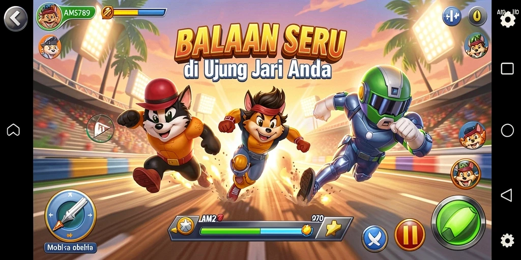 Tampilan gameplay AMS789 yang intens dan menegangkan.