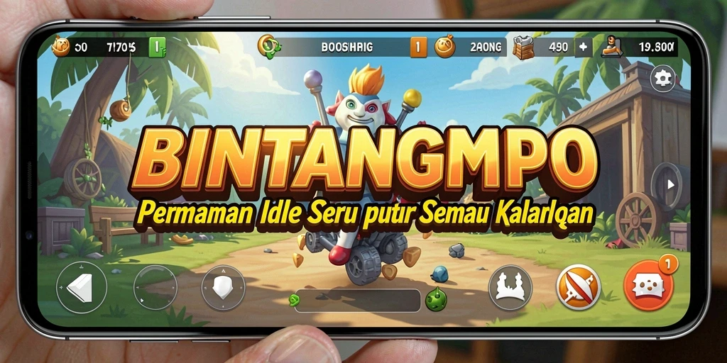 Tampilan gameplay BINTANGMPO yang menarik dan penuh warna.