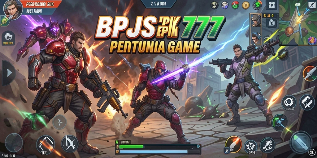Tangkapan layar dari gameplay pertarungan seru di BPJS777.