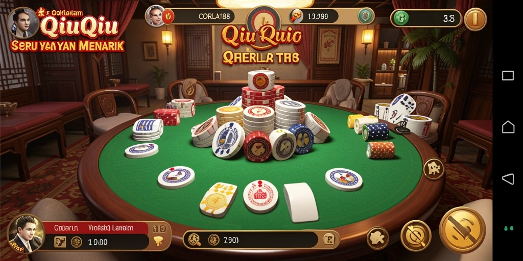 Tampilan gameplay seru QiuQiu di CORLA188.