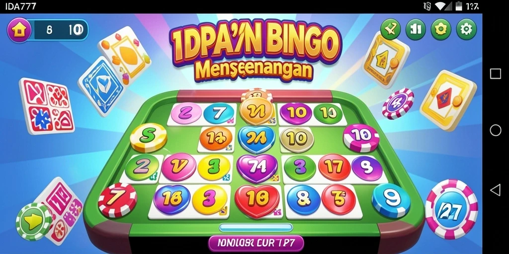 Tampilan gameplay Bingo yang menarik di IDA777.