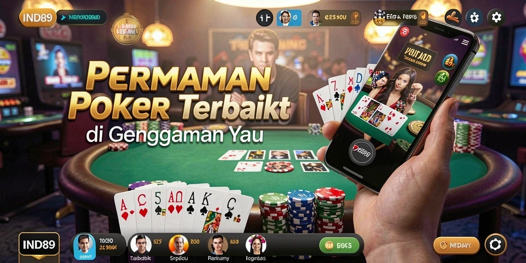 Gameplay poker seru yang menantang di IND89.