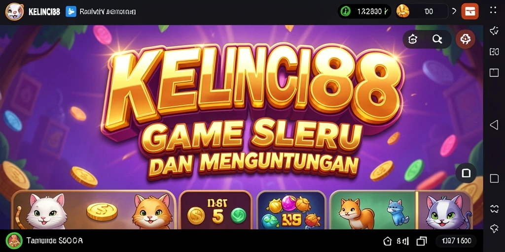 Menampilkan gameplay KELINCI88 yang penuh warna dan seru.