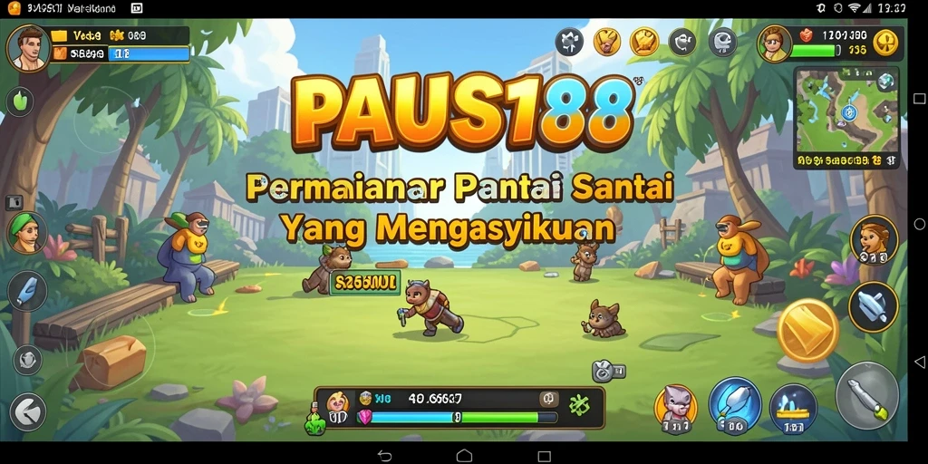 Screenshot PAUS188 menampilkan gameplay yang menarik dan interaktif.