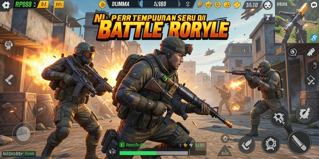 Gameplay mendebarkan di RP888 dengan grafis yang menakjubkan.