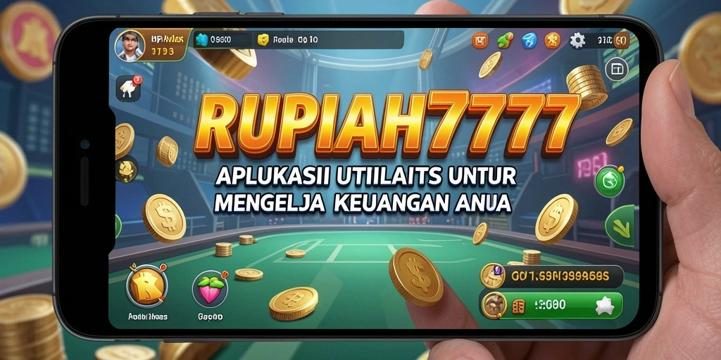 Screenshot utama RUPIAH777 menampilkan antarmuka aplikasi yang intuitif dan informatif.