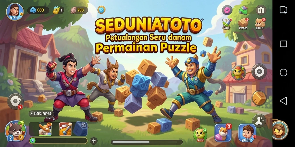 Tampilan gameplay menarik dari SEDUNIATOTO yang penuh tantangan.