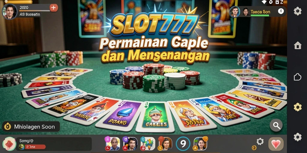 Tampilan gameplay seru dari SLOT777 dengan desain grafis yang menarik.