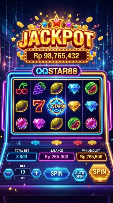 Tampilan antarmuka pengguna aplikasi qqstar88 yang menarik.